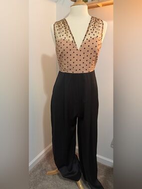 Retro Stage Polka Dot Jumpsuit